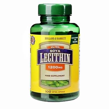 Holland & Barrett Ultra Soya Lecithin Capsules 1200mg