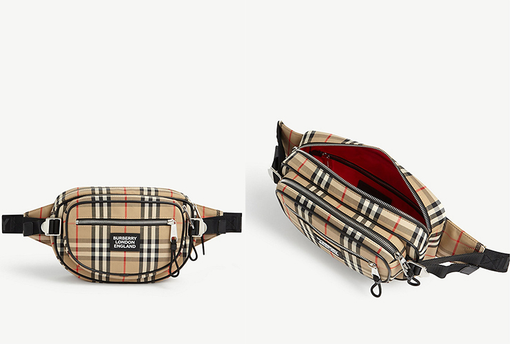 BURBERRY Vintage Check Belt Bag