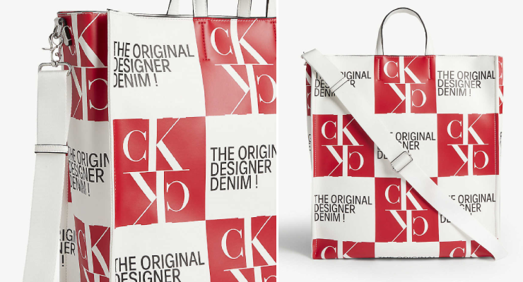 Calvin Klein Jeans Tile Logo Shopper Bag