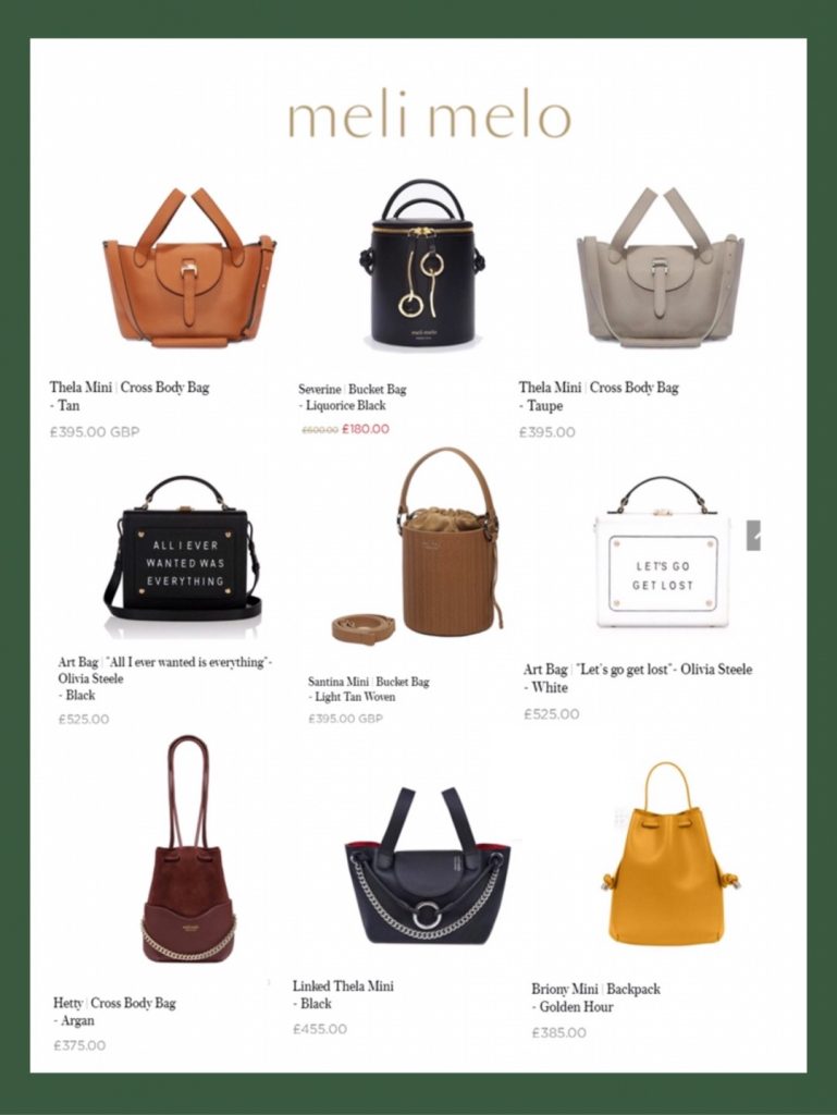 Must buy bags brand in UK, light luxury brand bags collection