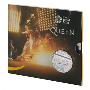 Queen £5 Brilliant Uncirculated Coin - Live